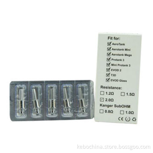 Genuine 100% Kanger New Dual Coil Unit Aerotank, Mini and Mega Tank, In-stock